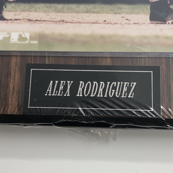 Alex Rodriguez A Rod Seattle Mariners Photo Plaque MLB Wall Hanging 10 x13 NOS - Picture 4 of 8